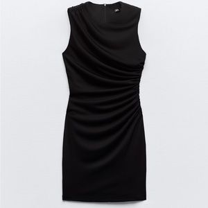 Gathered Short Dress